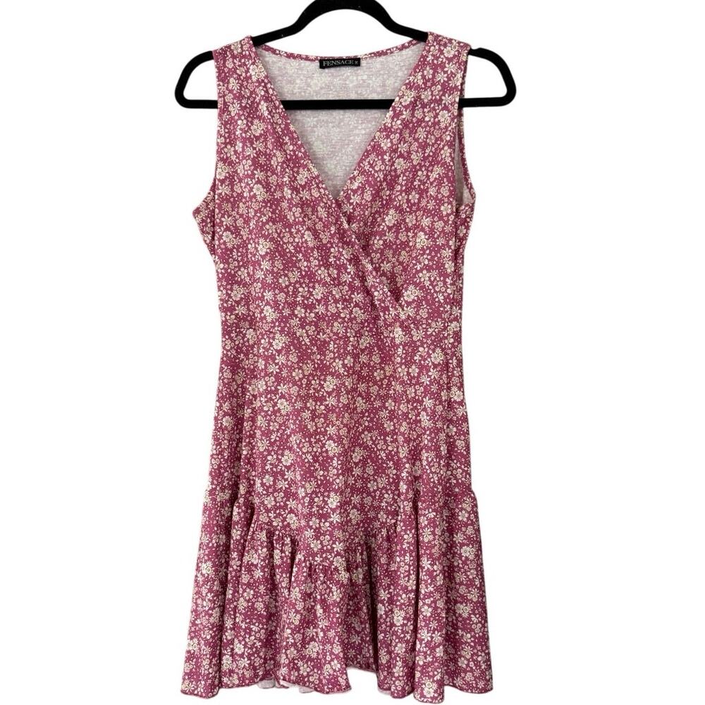 Fensace dress floral print